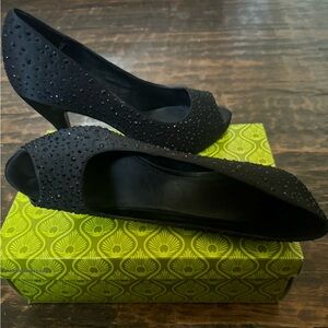Black w/diamond heels